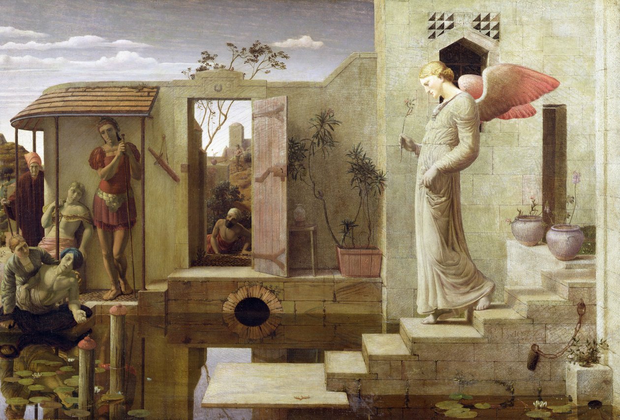 The Pool of Bethesda, 1877 od Robert Bateman