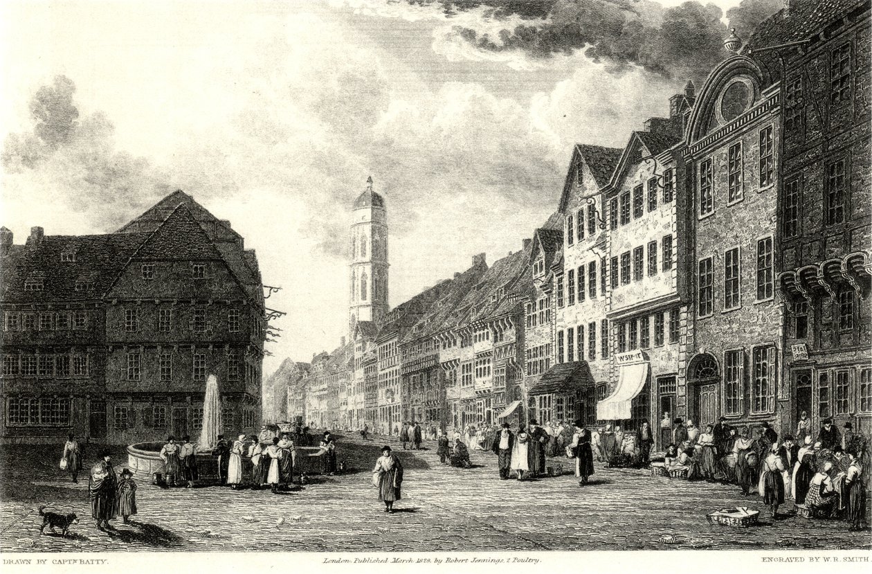 Goettingen Markt Weender Strasse od Robert Batty