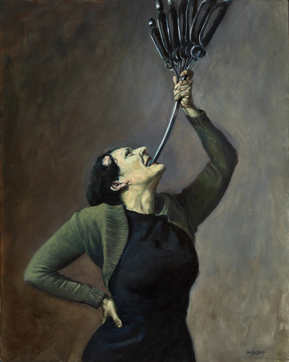 Královna mečů, 2005 od Robert Burkall Marsh