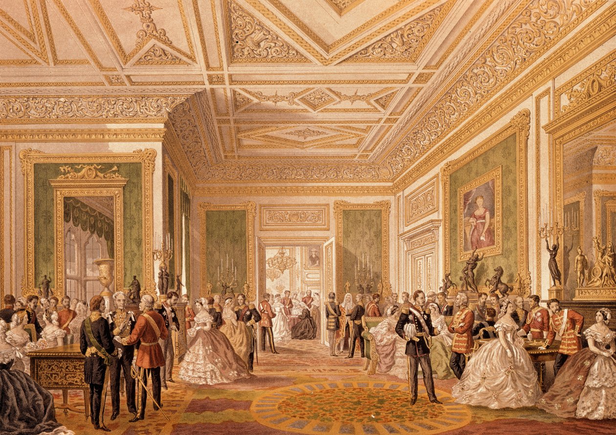 Podepsání manželské atestační listiny, 10. března 1863, vydané 1864 od Robert Charles Dudley