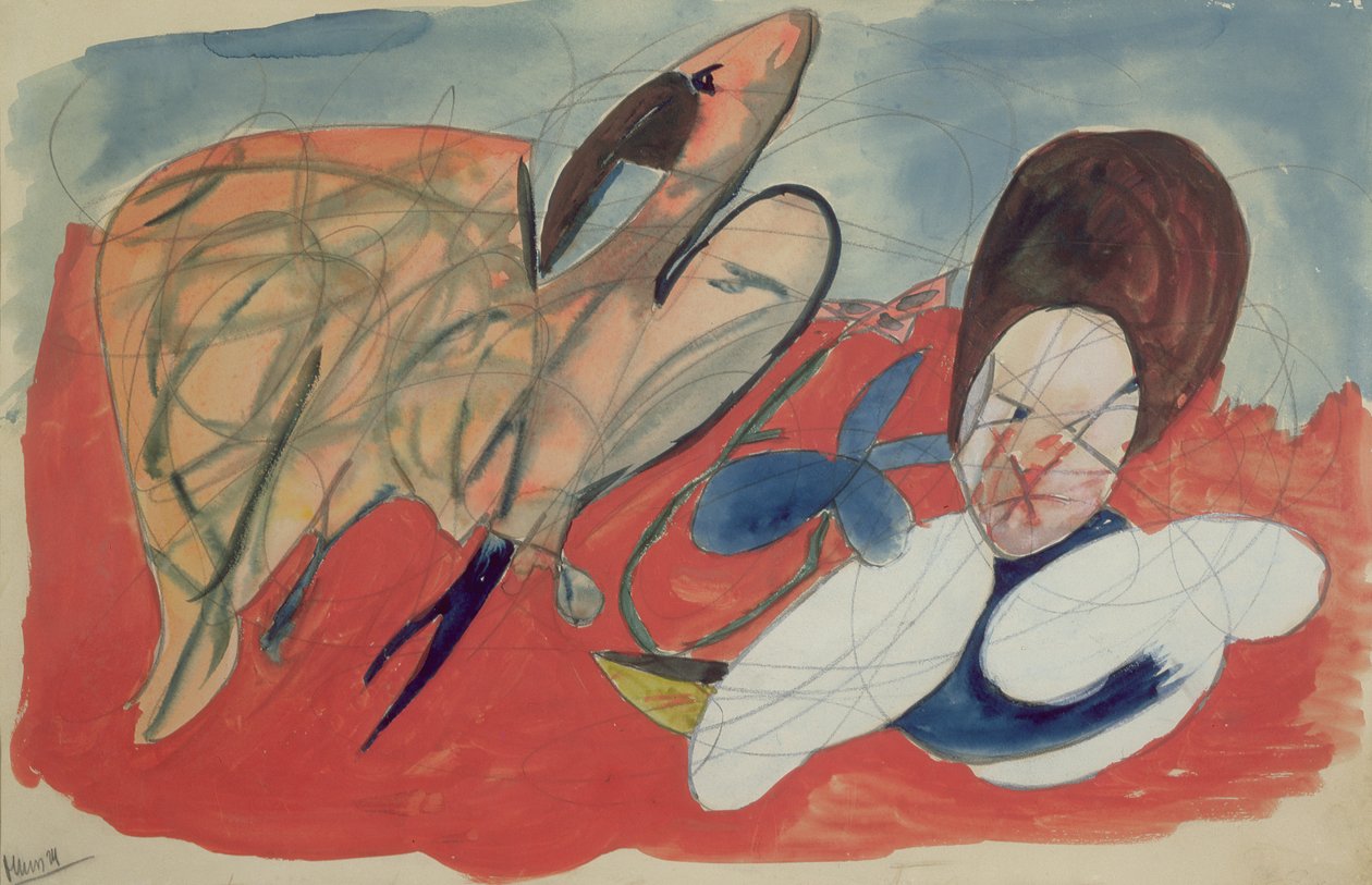 Surrealistická malba od Robert Desnos