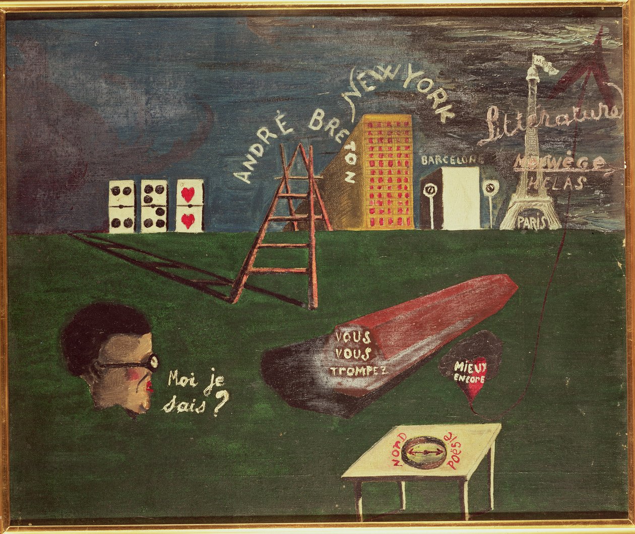 Smrt Andre Bretona, 1922 od Robert Desnos
