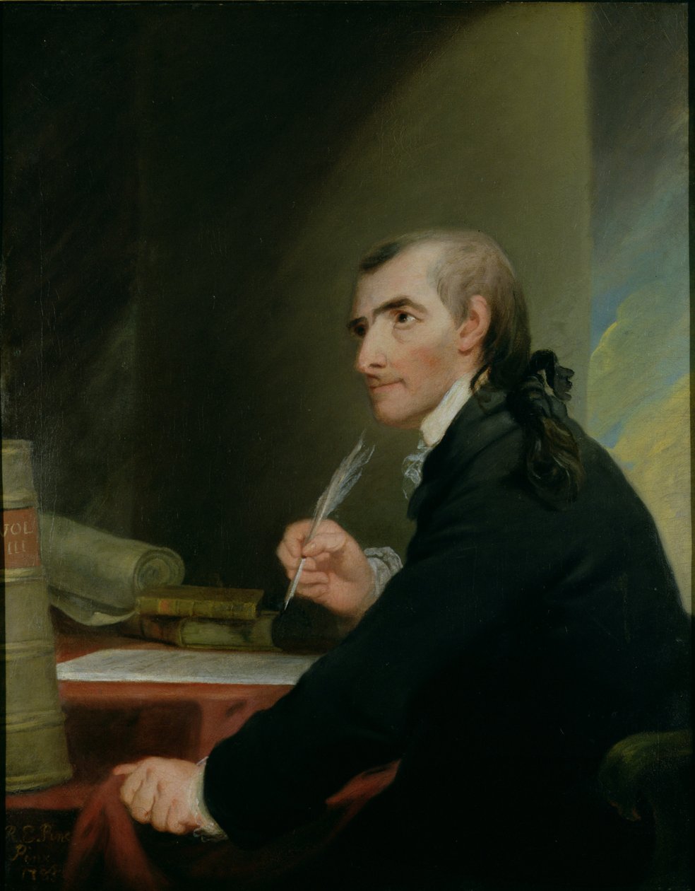 Francis Hopkinson (1738–1791) od Robert Edge Pine