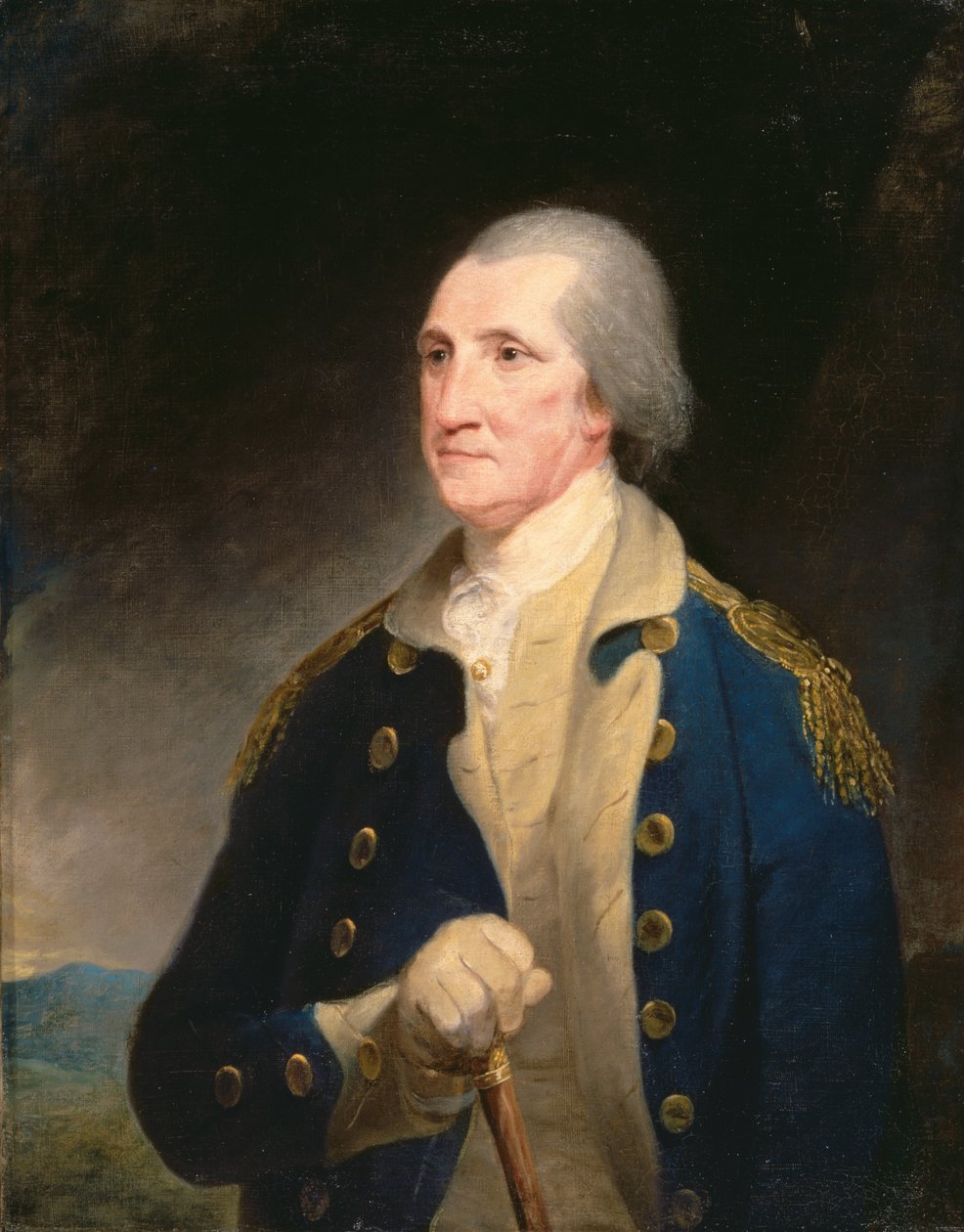 Portrét George Washingtona od Robert Edge Pine