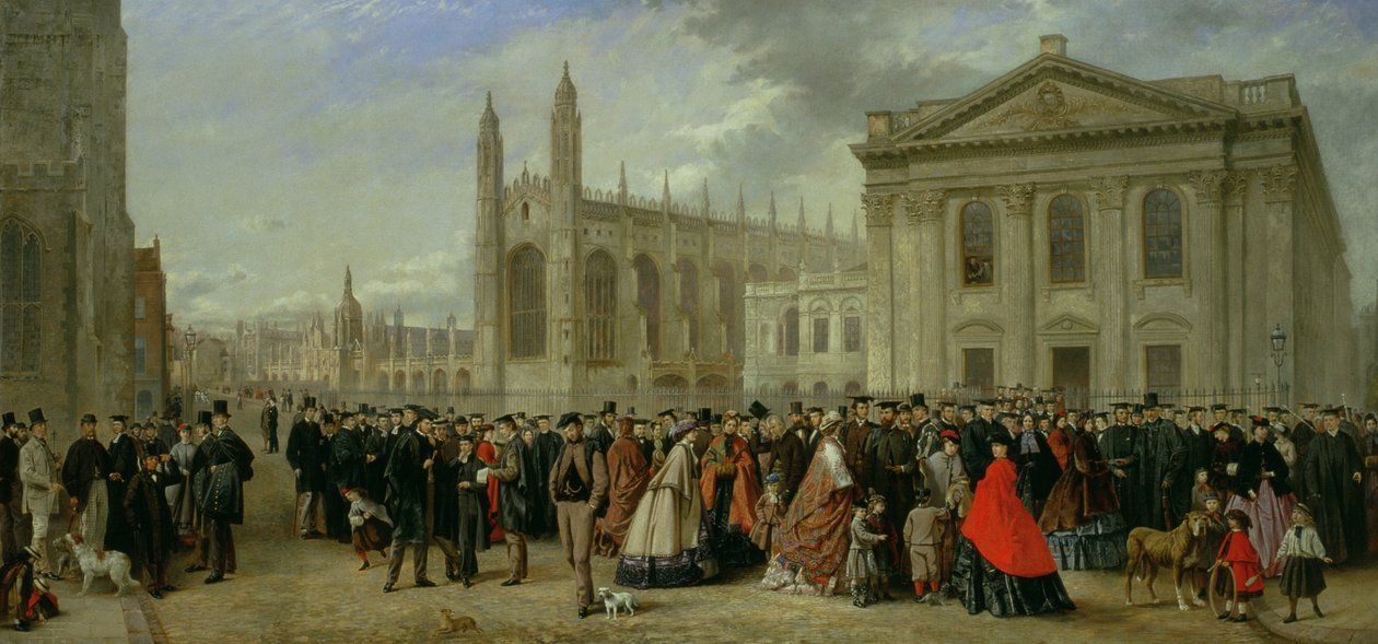 Titul ráno v Cambridge v roce 1863 od Robert Farren