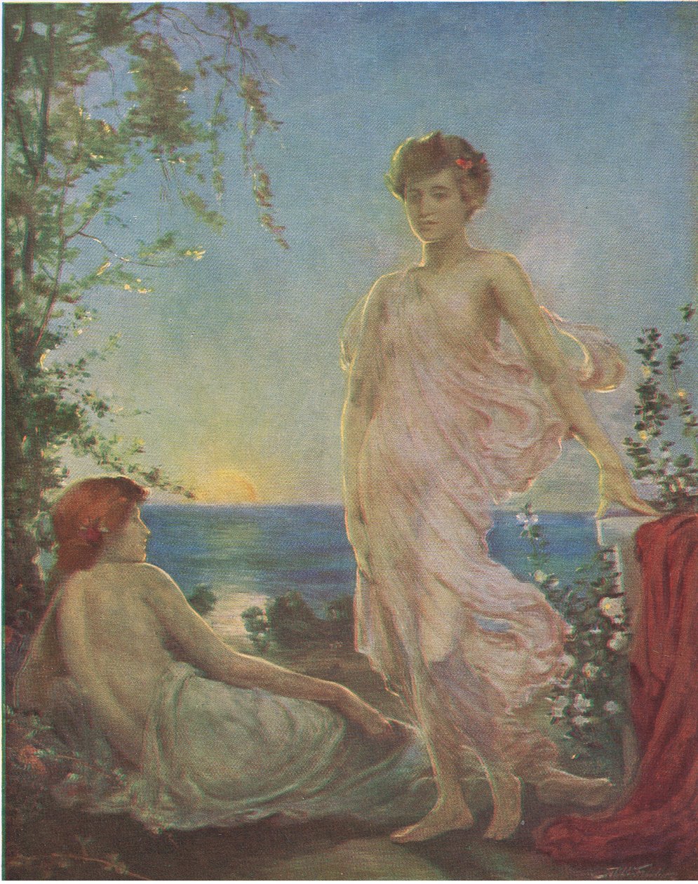 Čekání na úsvit, Bibbys Annual, 1916-1917 od Robert Fowler