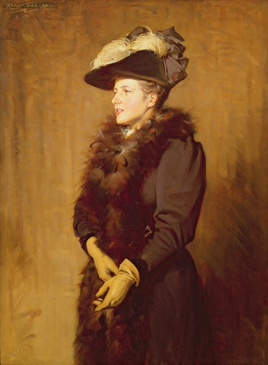 Umělcova žena, 1893 od Robert Gibb