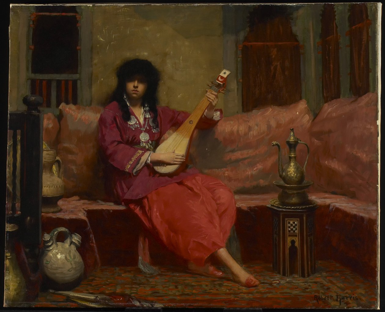Interiér severní Afriky, c.1887 od Robert Harris