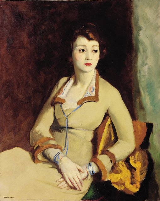 Portrét Fay Baintera od Robert Cozad Henri