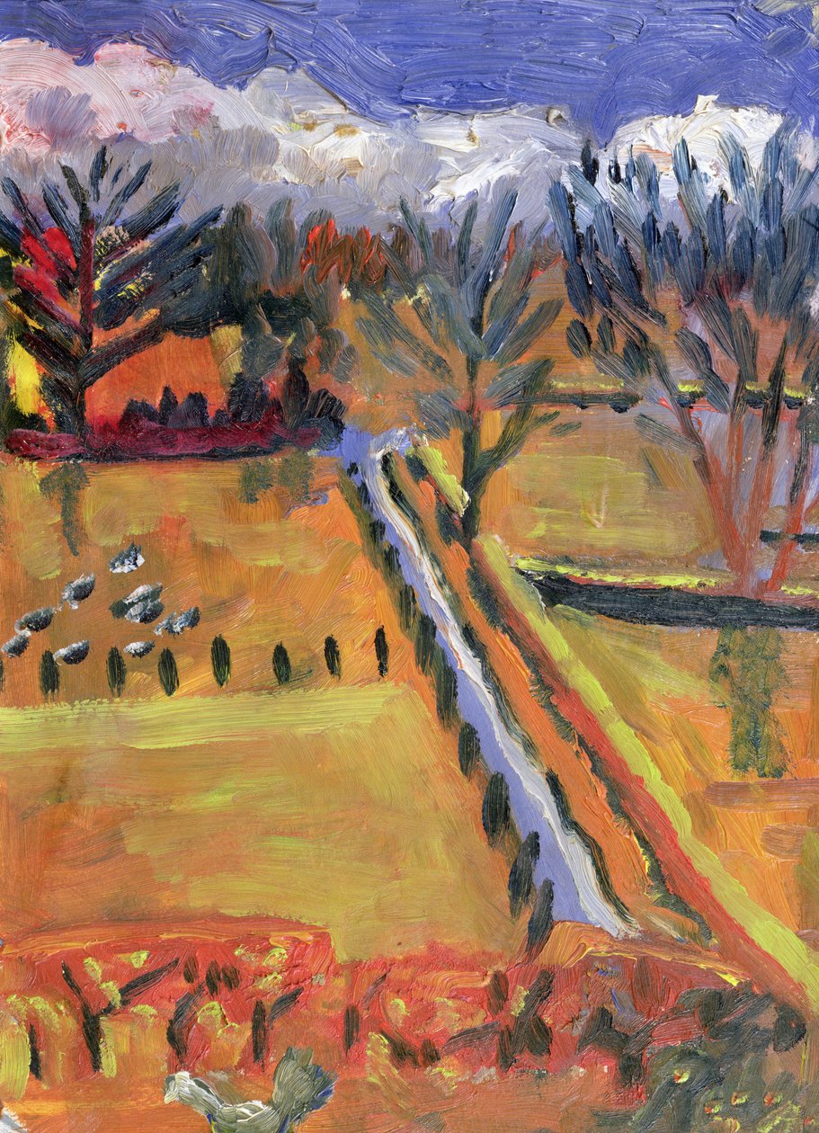 Blue Road, Hereford, 1998 od Robert Hobhouse