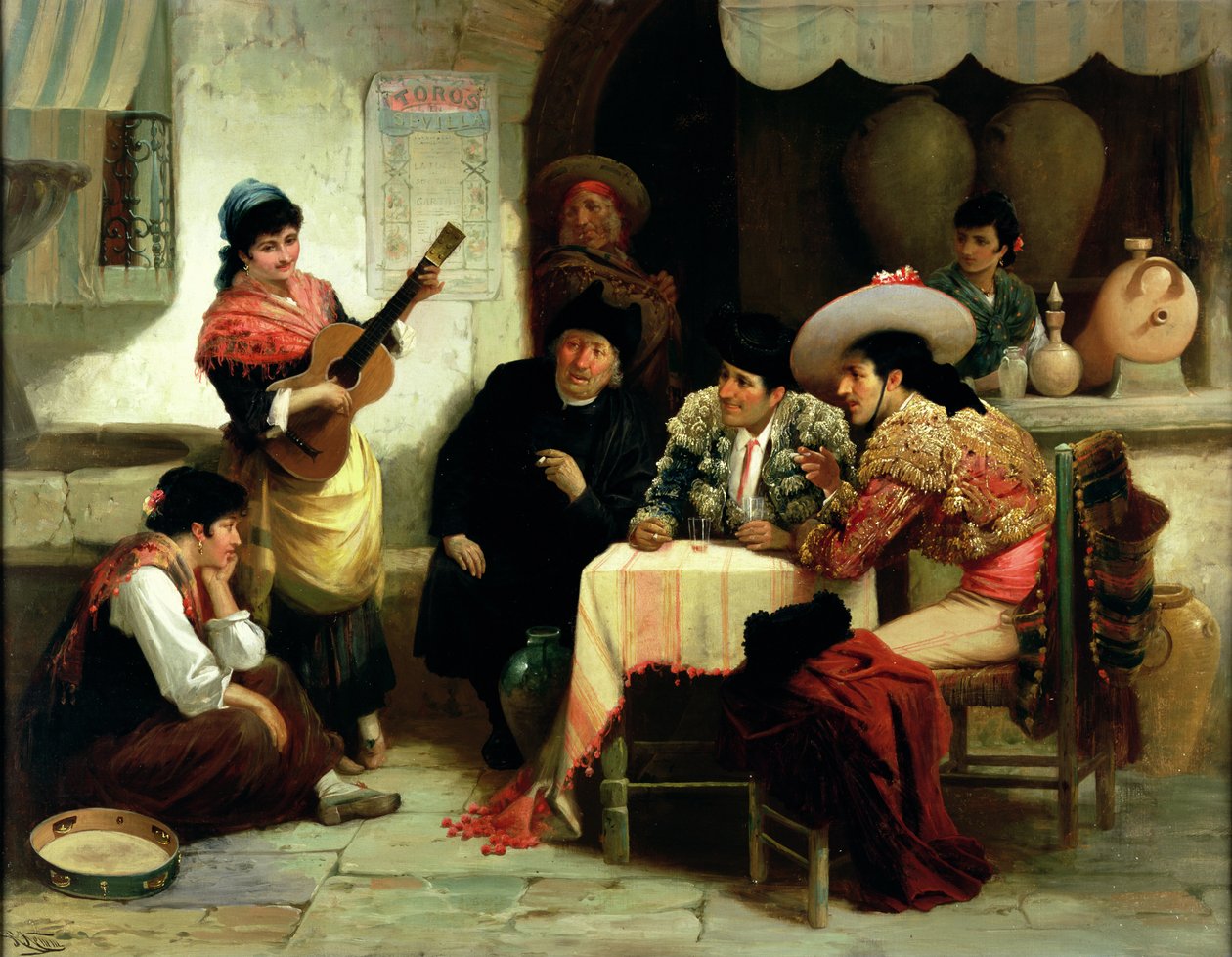 Ve španělské Taverně od Robert Kemm