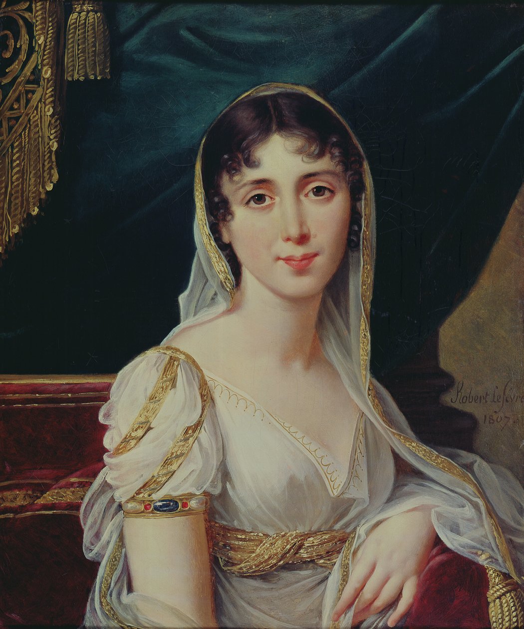 Desiree Clary (1781-1860) královna Švédska, 1807 od Robert Lefevre