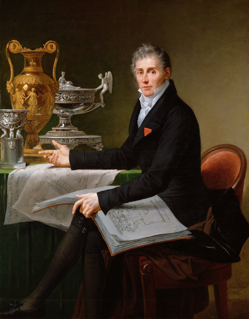Jean-Baptiste-Claude Odiot, 1822 od Robert Lefevre