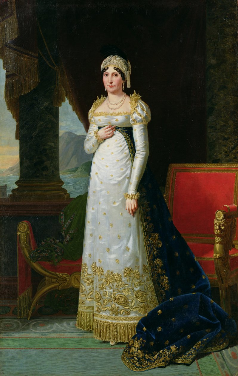 Marie-Laetitia Ramolino (1750-1836) 1813 od Robert Lefevre