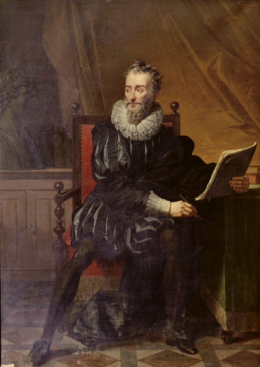 Portrét Francoise de Malherbe (1555-1628) 1822 od Robert Lefevre