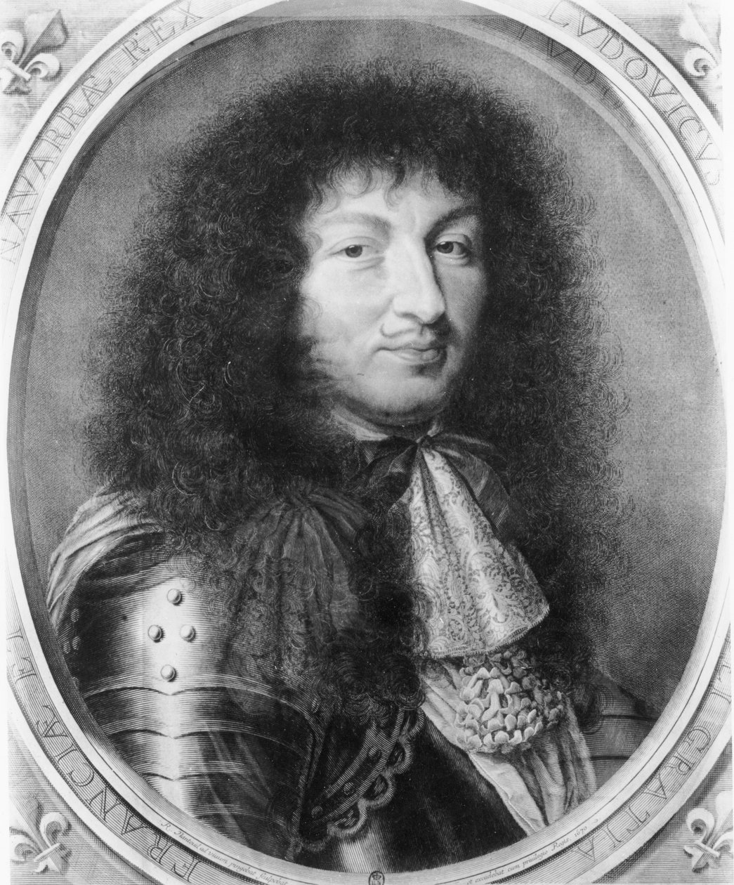 Ludvík XIV., 1676 od Robert Nanteuil
