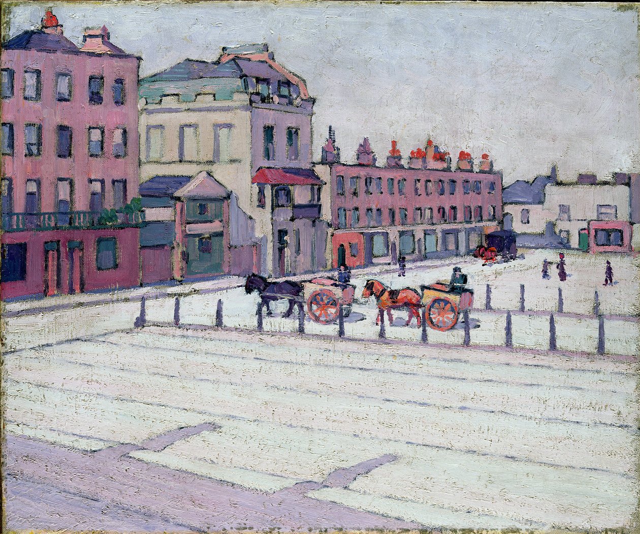Cumberland Market, North Side, 1912 od Robert Polhill Bevan