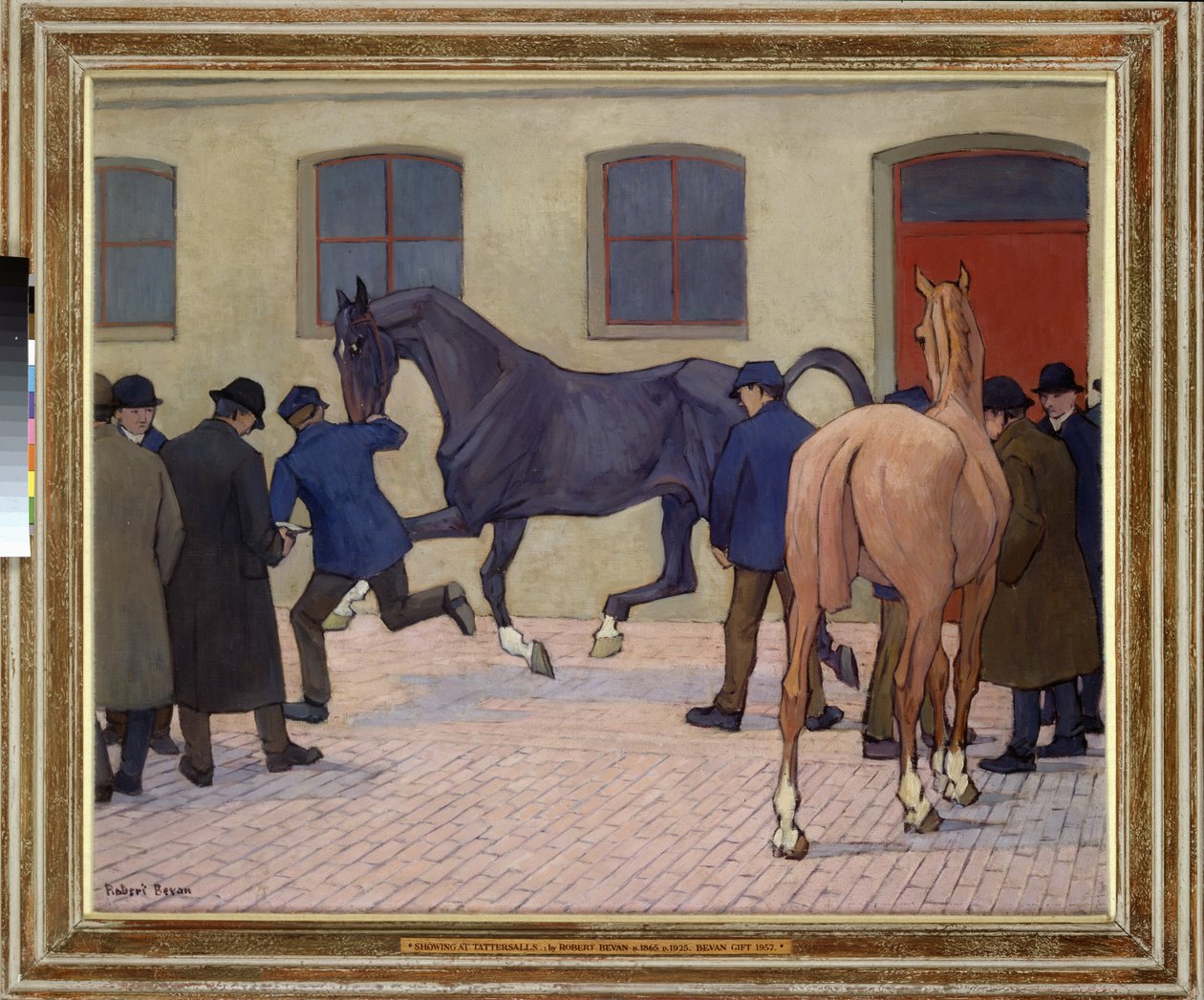 Výstava v Tattersalls od Robert Polhill Bevan