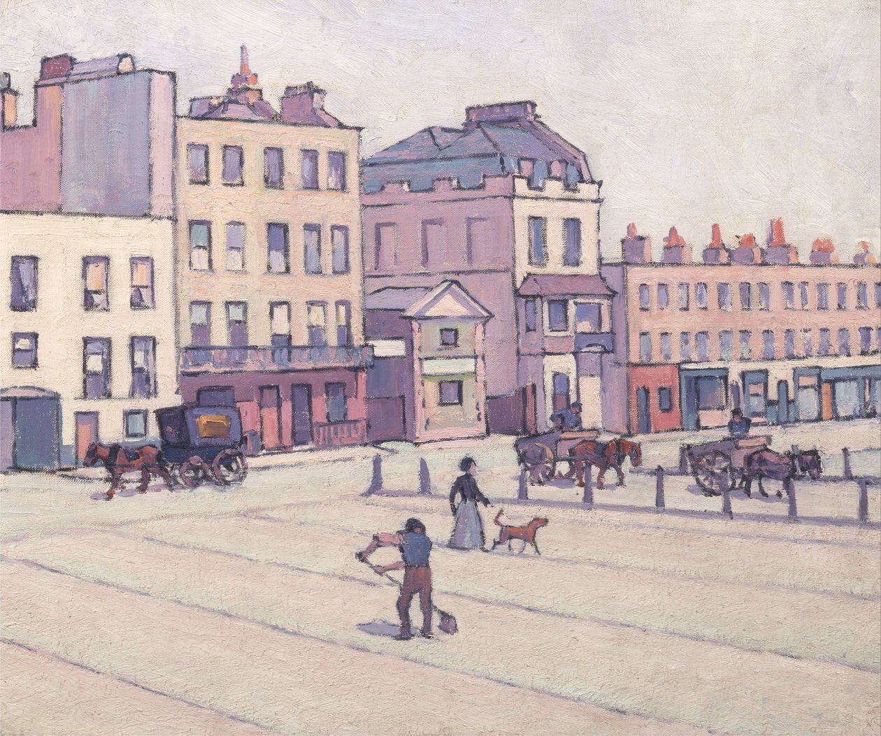 Weigh House, Cumberland Market od Robert Polhill Bevan