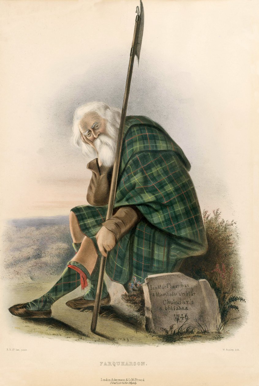 Farquharson, od The Clans of the Scottish Highlands, pub.1845 od Robert Ronald McIan