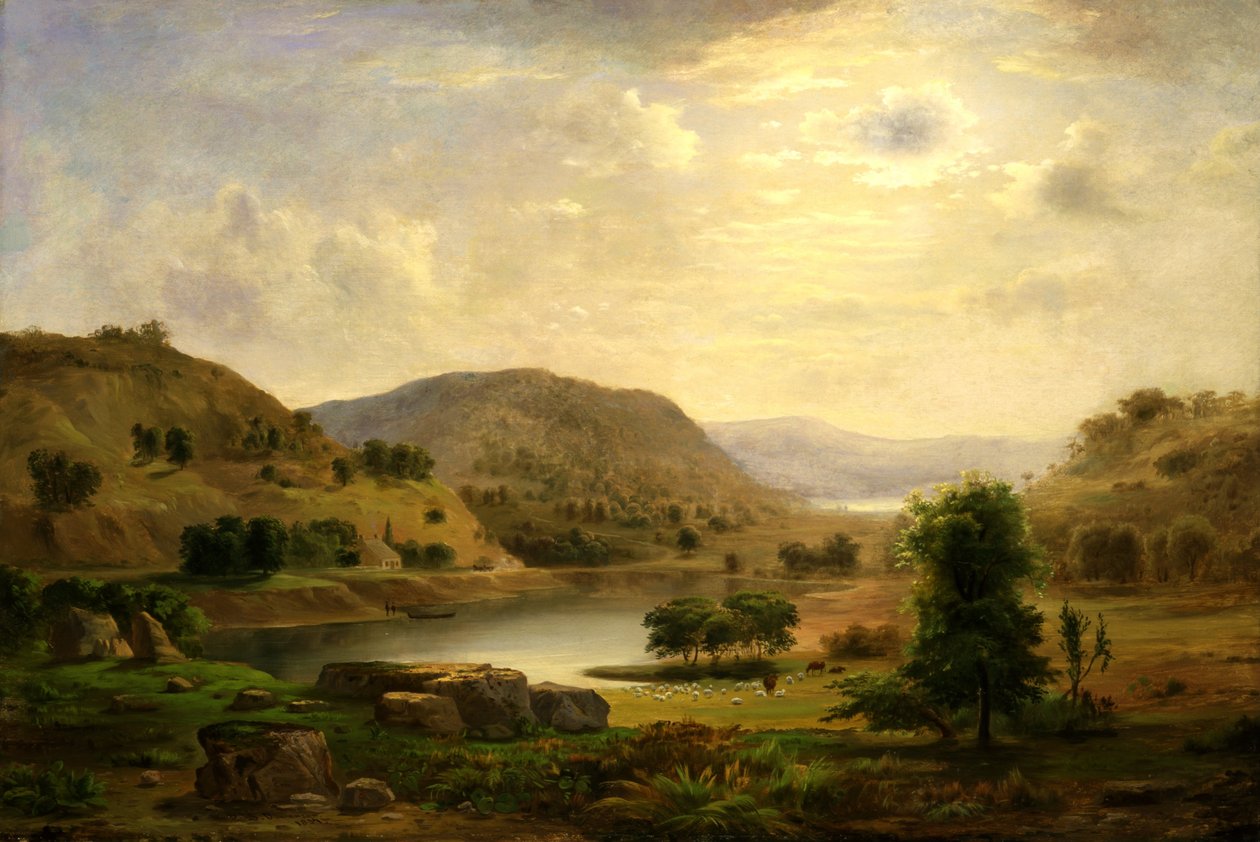 Údolí pastviny od Robert Scott Duncanson