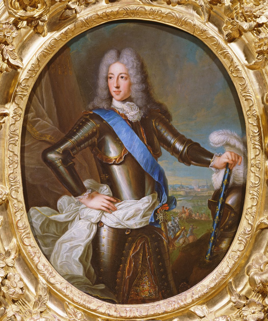 Portrét Louis-Henri de Bourbon, prince z Condé od Robert Tournieres