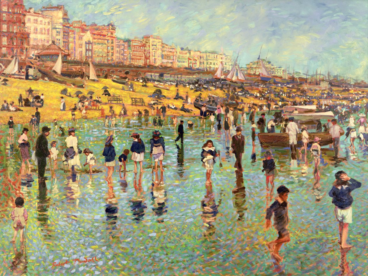 Čas na Brighton Beach od Robert Tyndall