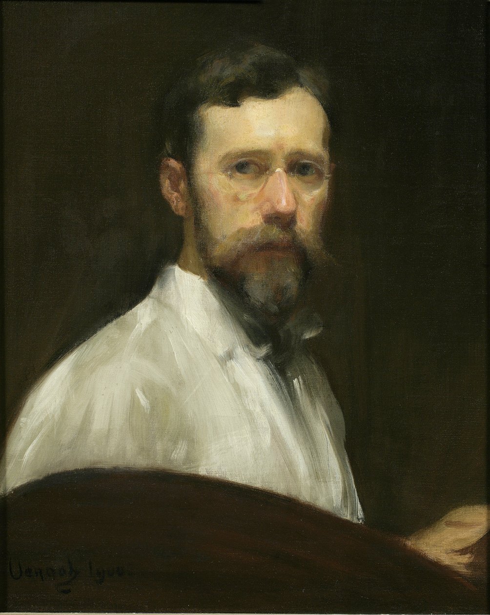 Autoportrét, 1900 od Robert William Vonnoh