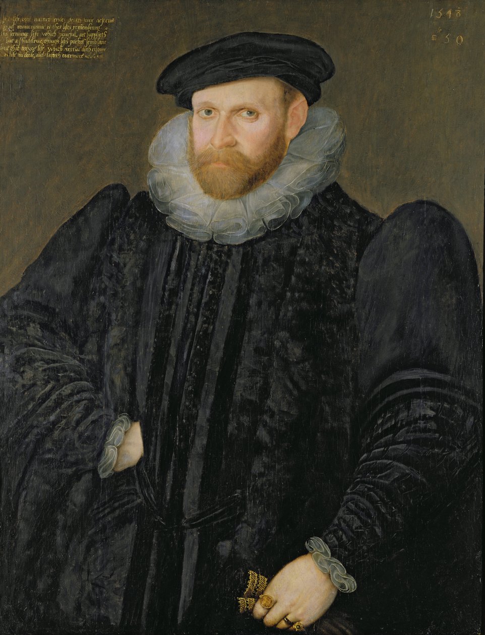 Sir Edward Grimston (1529-1610) jako mladý muž od Robert Peake