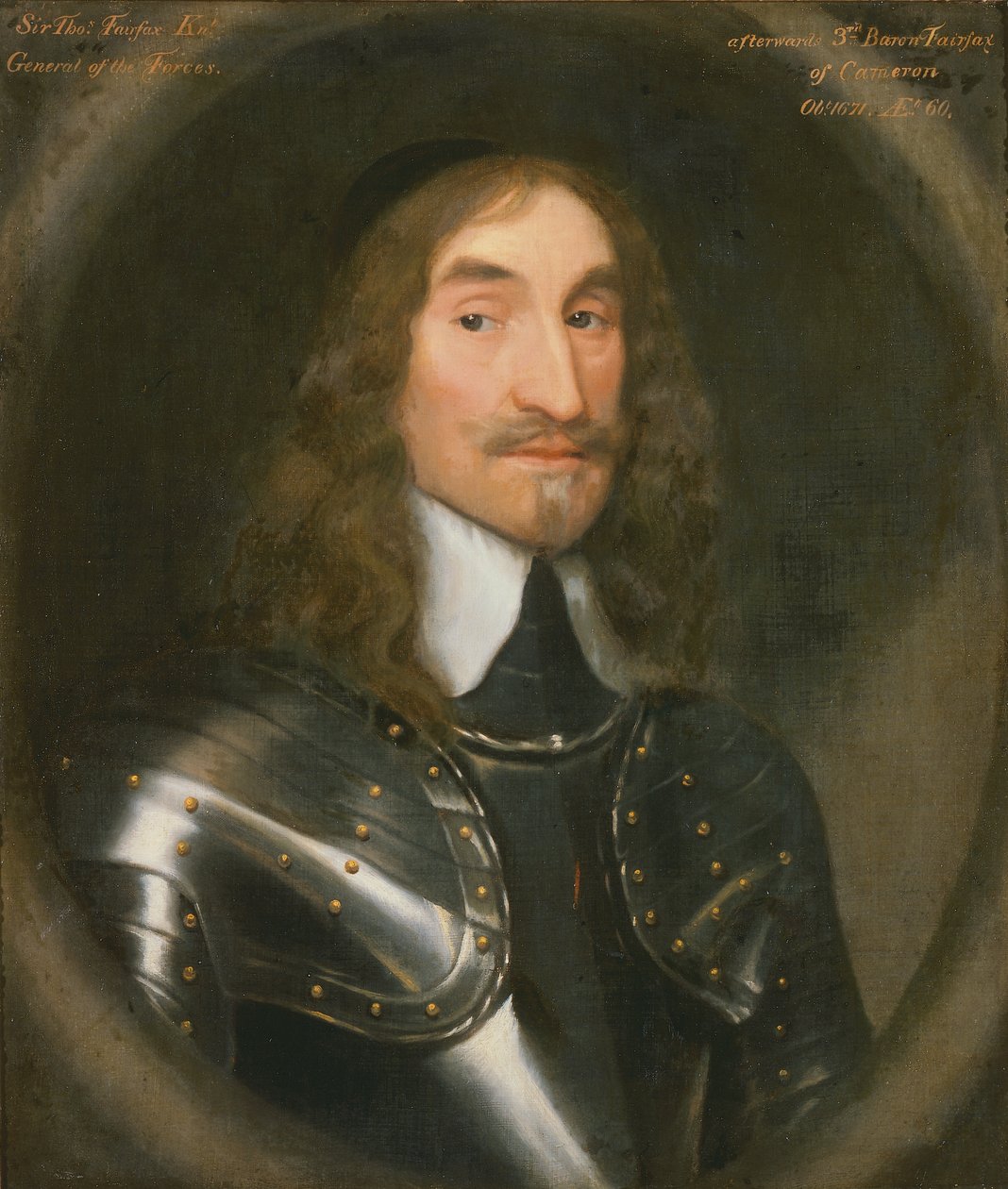 Sir Thomas Fairfax, kolem 1649-50 (olej na plátně) od Robert (circle of) Walker