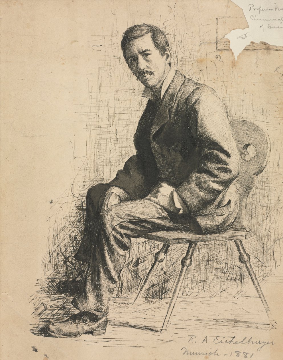 Náčrt profesora Mowotného, 1881. od Robert A. Eichelberger
