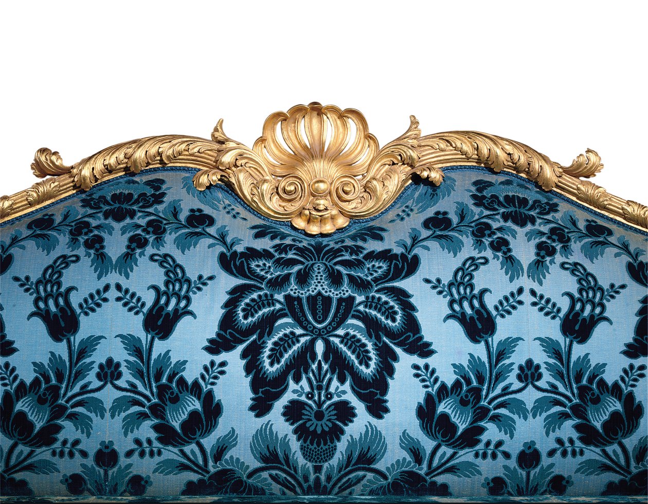 Pohovka ze zlaceného dřeva George III od Robert Adam
