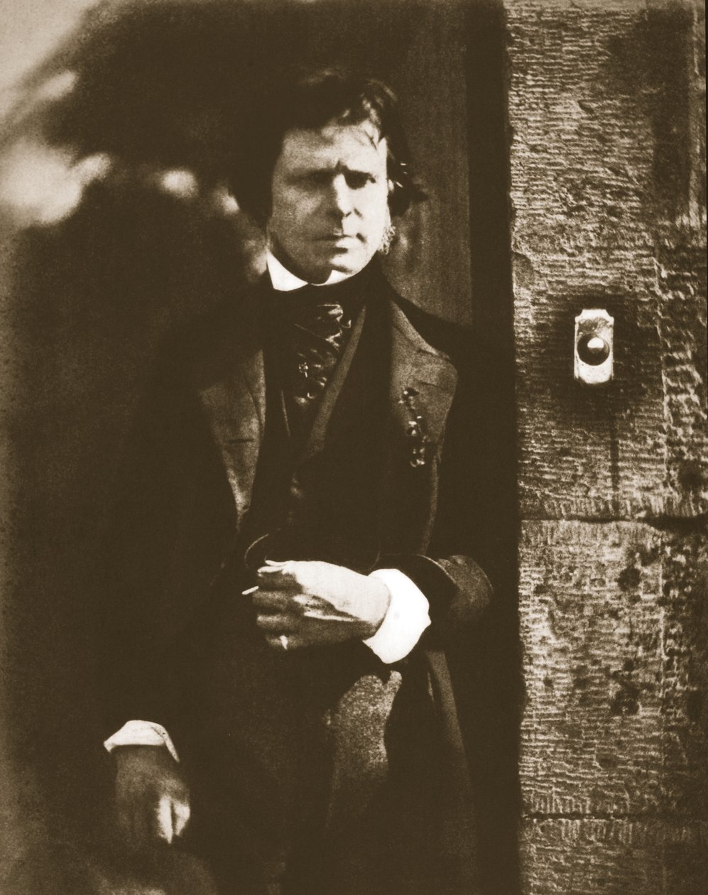 David Octavius Hill (sépiová fotografie) od Robert Adamson