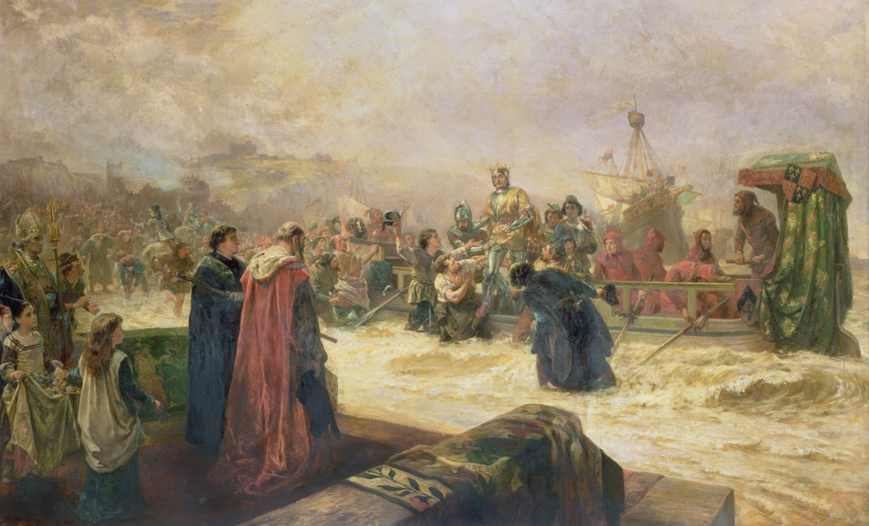 Anglie vítá vás Henry V od Robert Alexander Hillingford