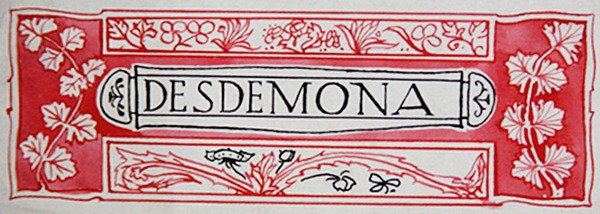 Desdemona ze Shakespearových hrdinek od Anny Murphy Jamesonové od Robert Anning Bell