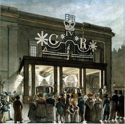 Theatre Royal, Drury Lane od Robert Blemell Schnebbelie