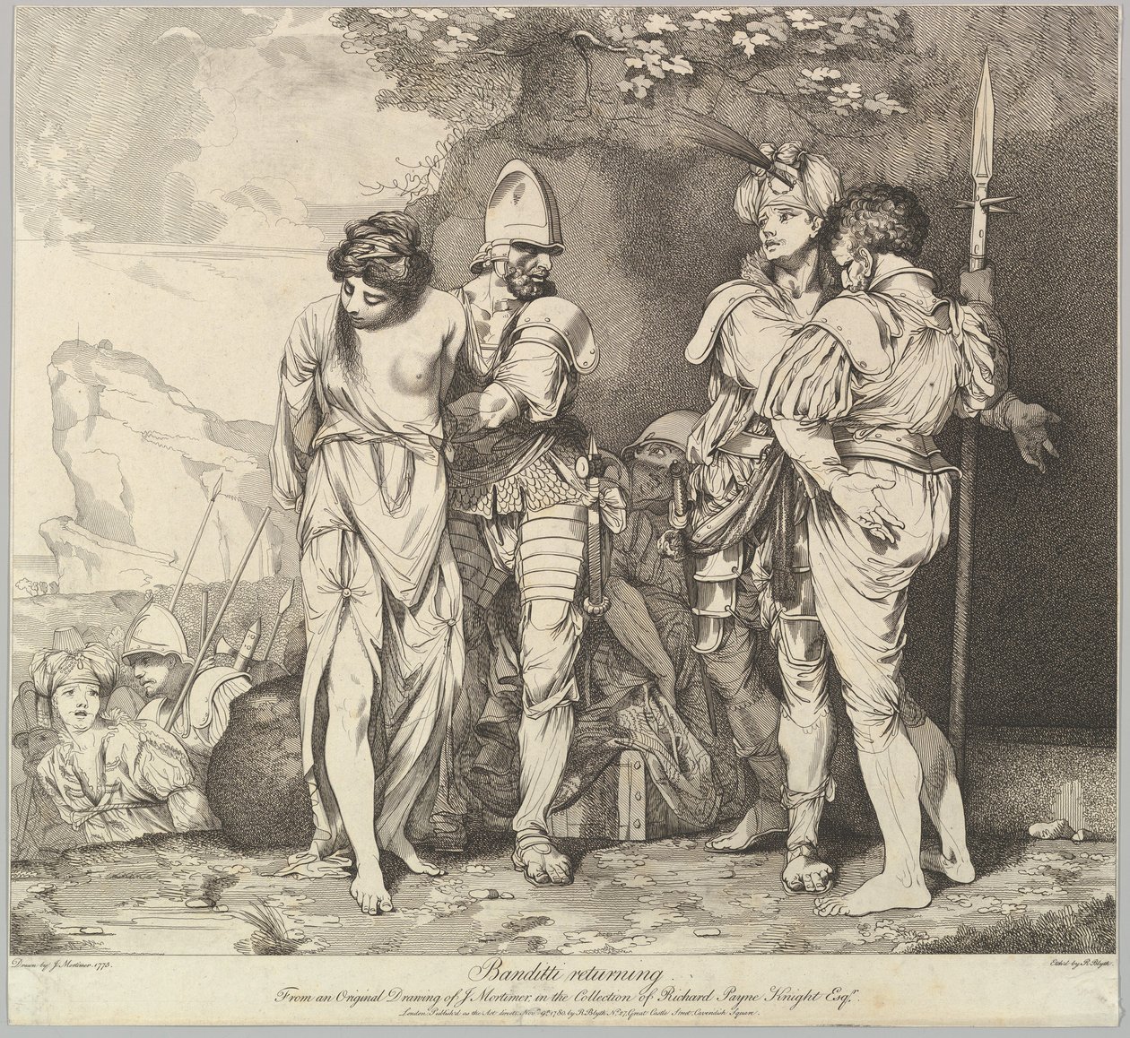 Banditti se vrací, 9. listopadu 1780. od Robert Blyth
