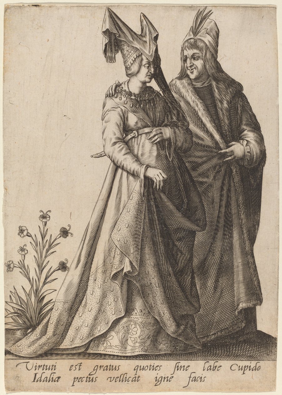 Ctnost je vděčná, kdykoli..., 1597 od Robert Boissard