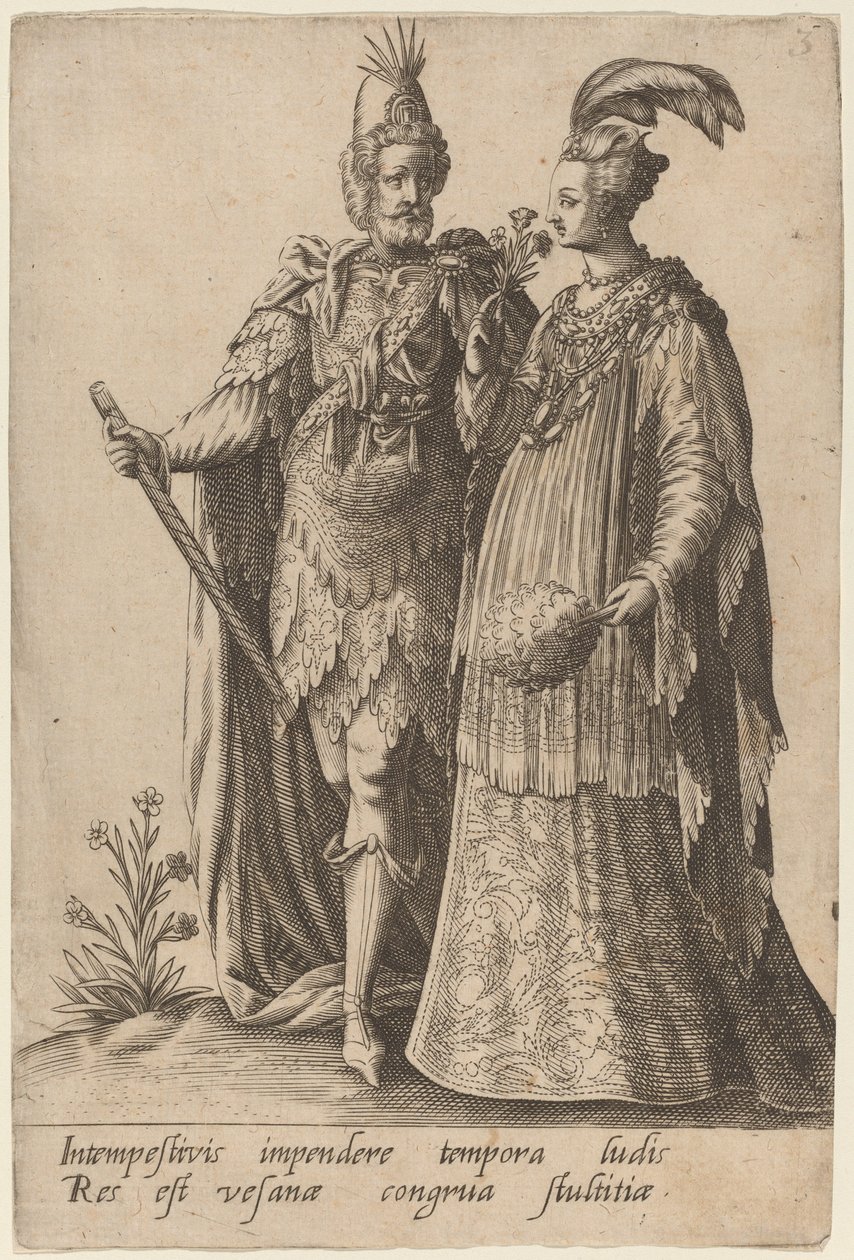Utratit předčasně... od Robert Boissard after Jean Jacques Boissard