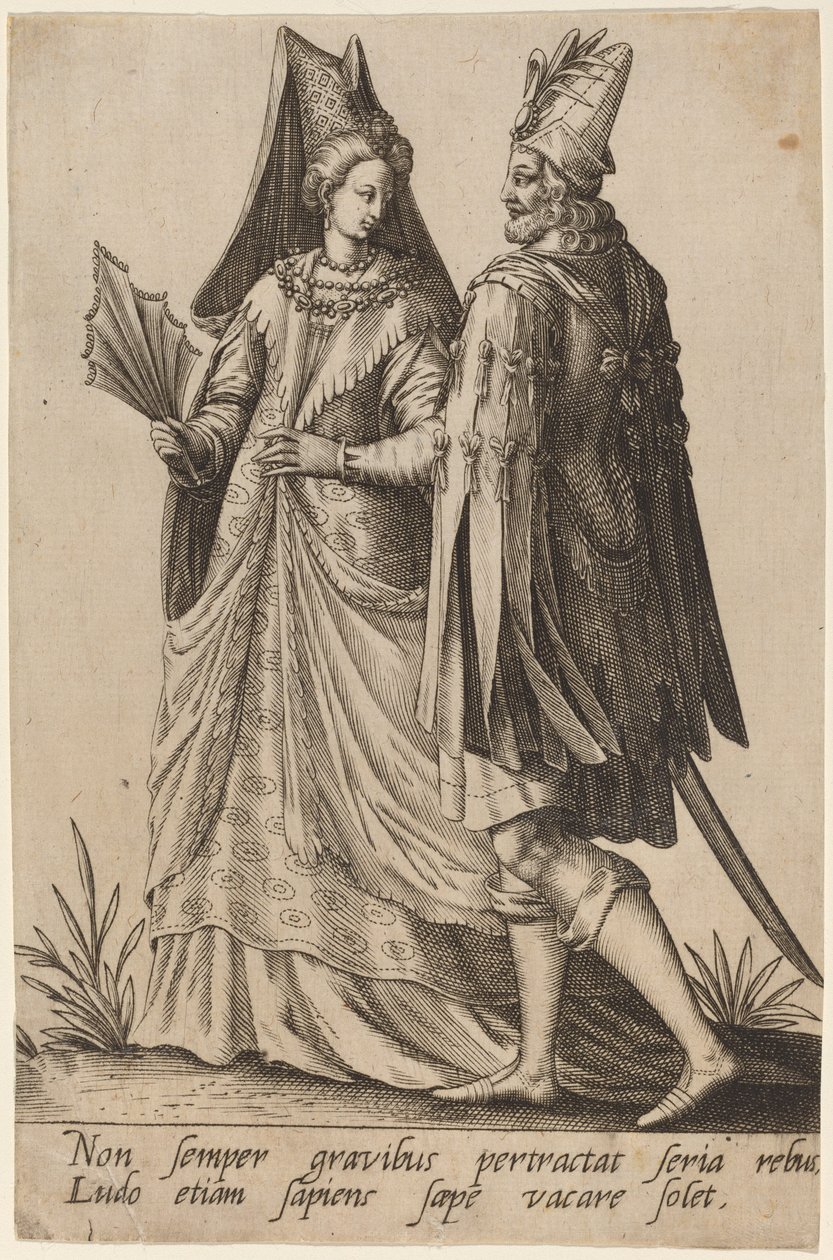 Ne vždy těžké... od Robert Boissard after Jean Jacques Boissard