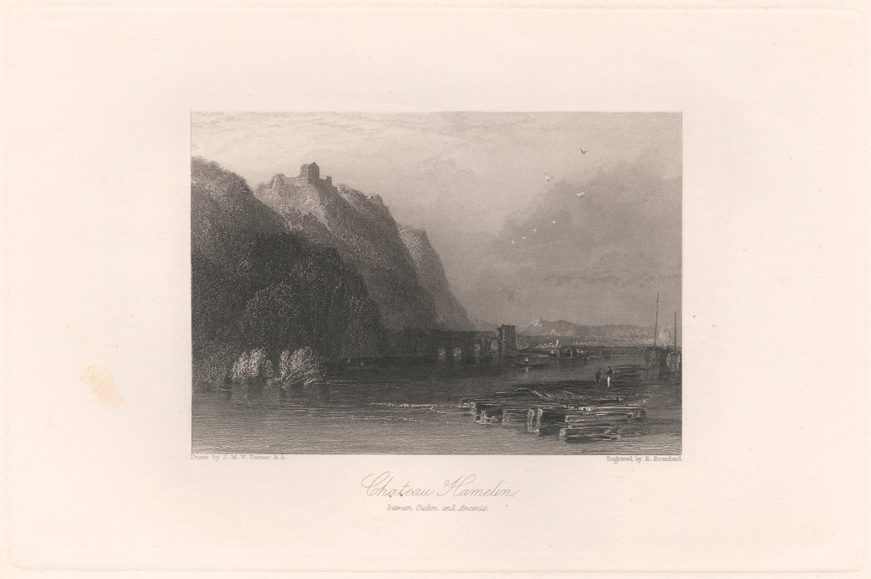 Chateau Hamelin, mezi Oudonem a Ancenis od Robert Brandard