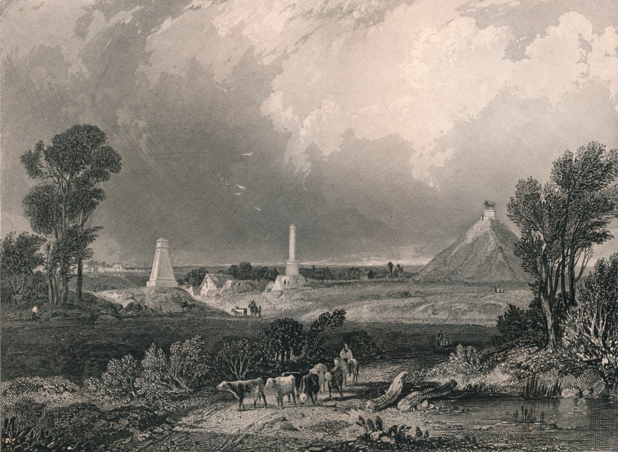 Plains of Waterloo, polovina 19. století. od Robert Brandard