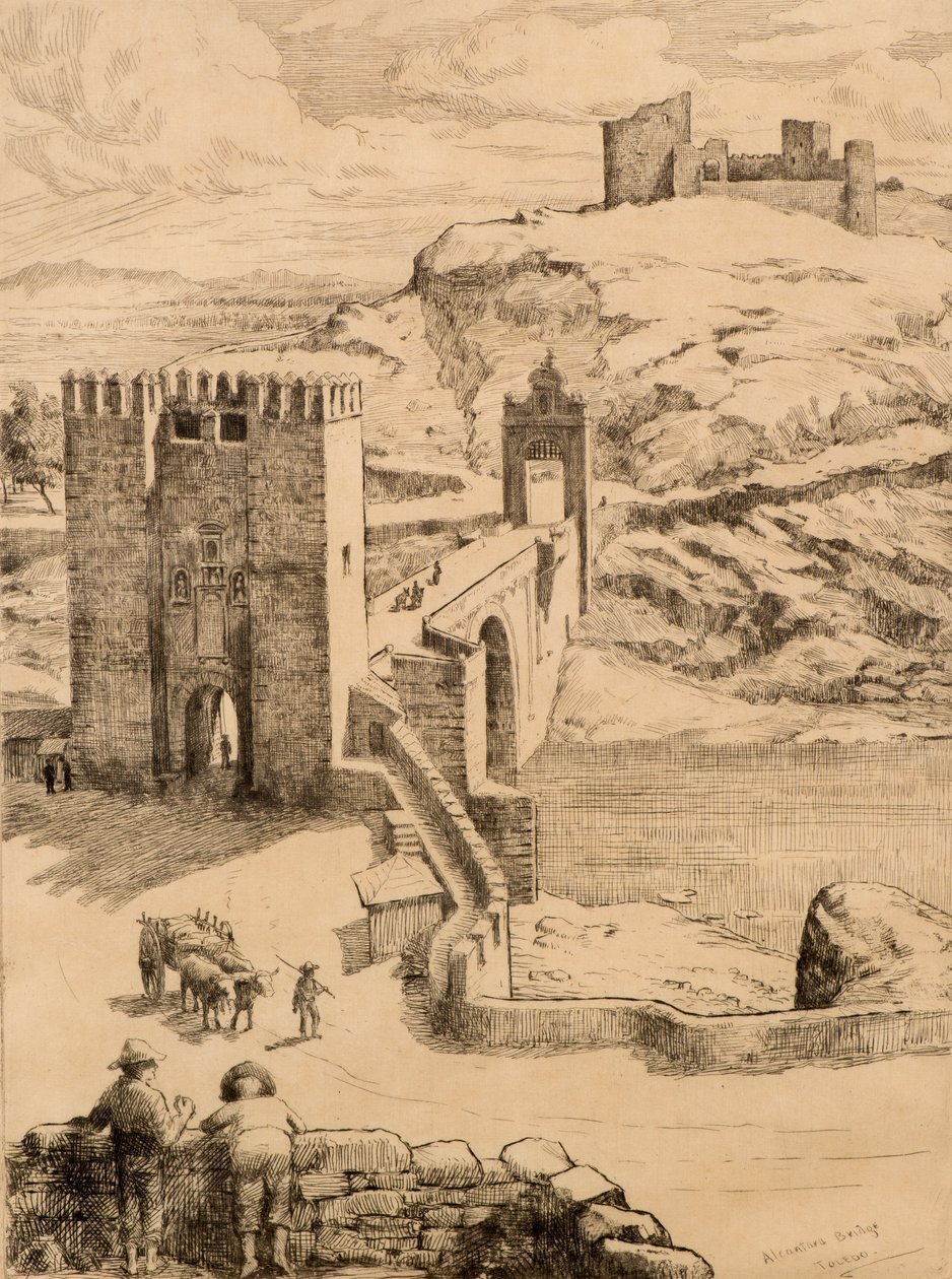 Alcantara Bridge, Toledo (lept) od Robert Bryden