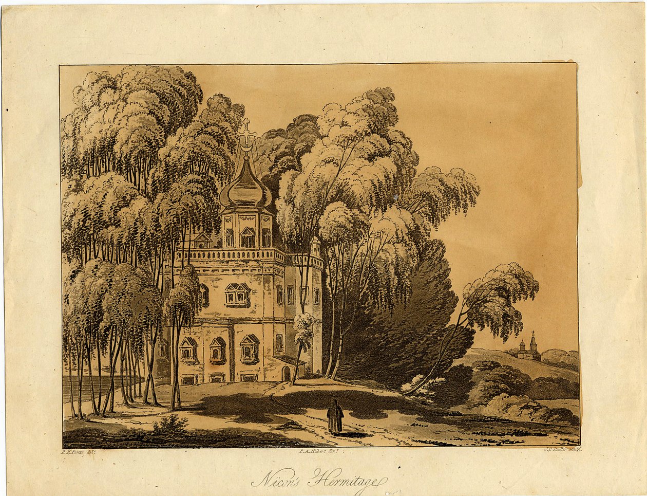 Nový Jeruzalémský klášter, 1809 od Robert Carr Porter
