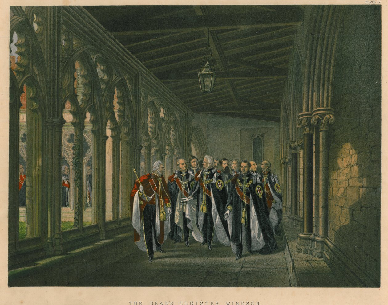 Děkanský klášter, Windsor, 1863 od Robert Charles Dudley