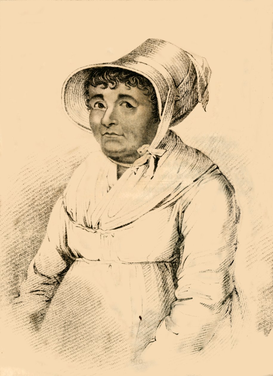 Joanna Southcott, mimořádný fanatik, 1822. od Robert Cooper