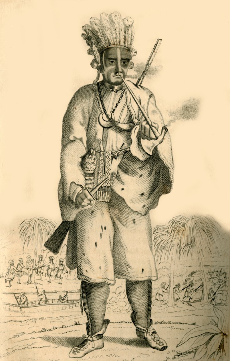 Peter Williamson, pozoruhodný svým zajetím a utrpením, 1821. od Robert Cooper