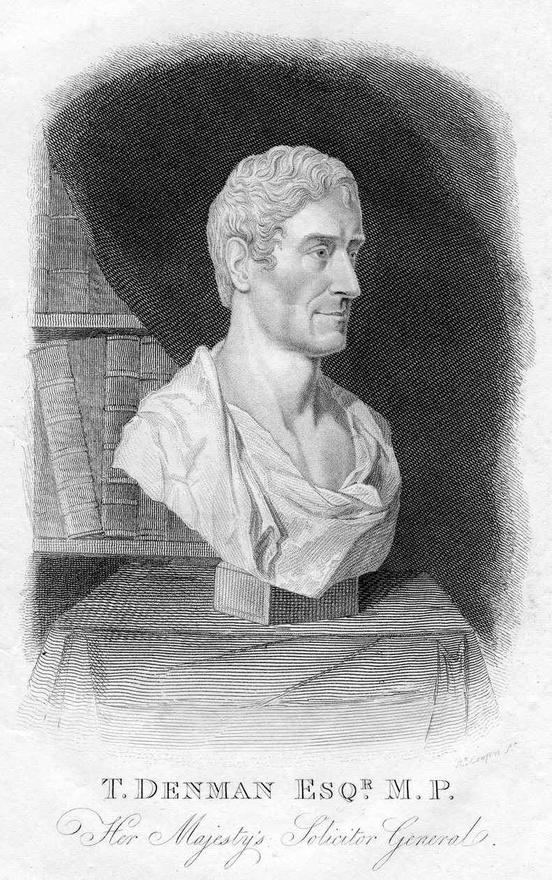T Denman, její veličenstvo generální prokurátor, 1820 od Robert Cooper