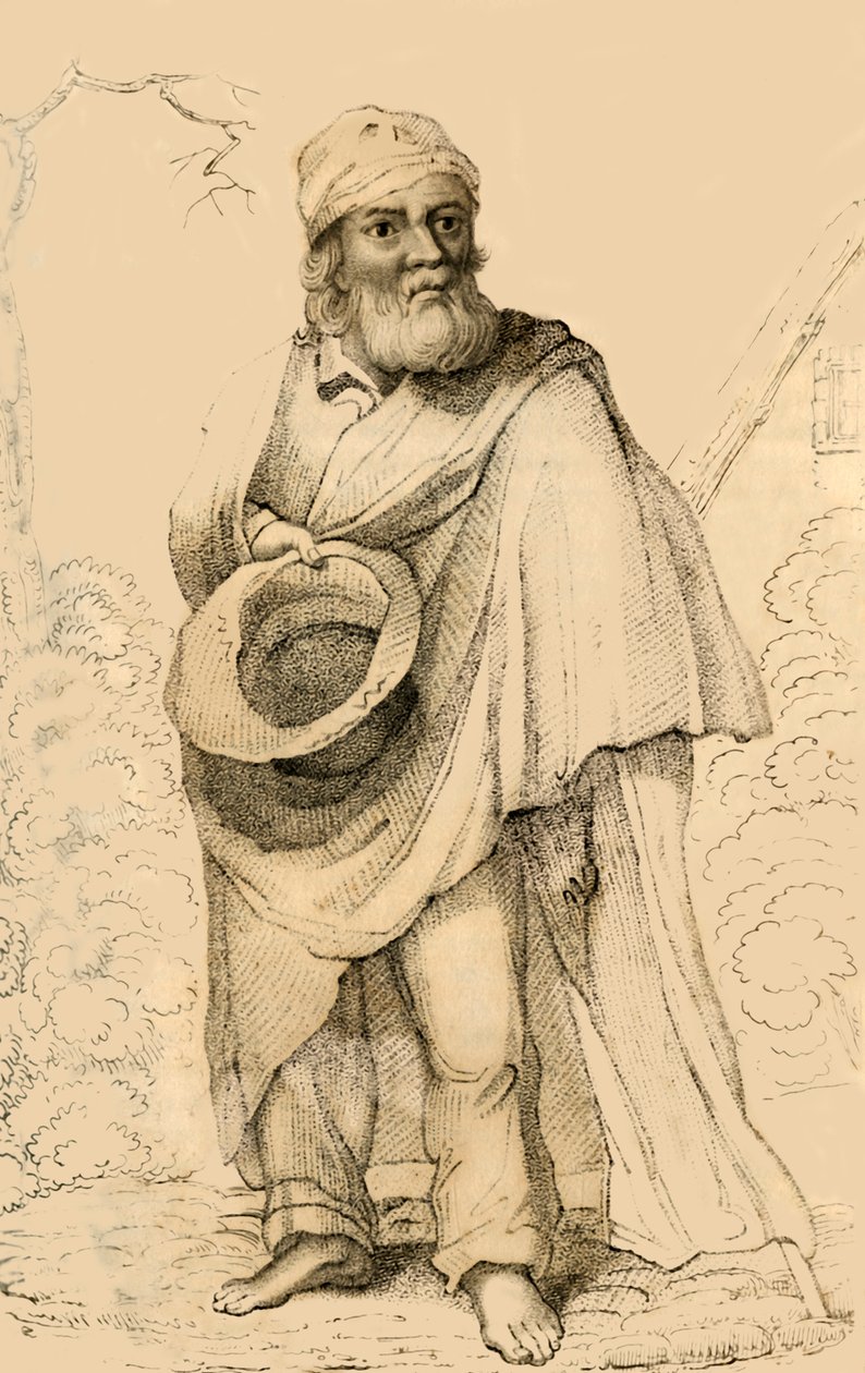 Thomas Hudson, pozoruhodný svými neštěstí, 1821. od Robert Cooper
