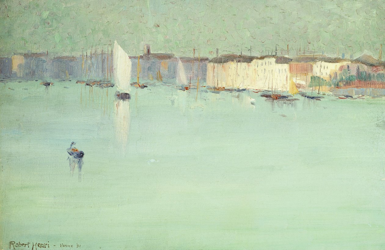 Brzy ráno, Benátky, 1891 od Robert Cozad Henri